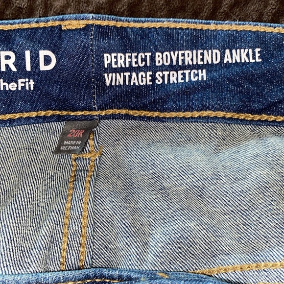 Torrid Perfect Boyfriend Ankle Vintage Stretch Mid-Rise Jean sz 20R - Picture 7 of 16